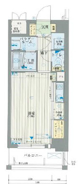 ジュネーゼグラン上本町の間取り|ジュネーゼグラン上本町　間取り
