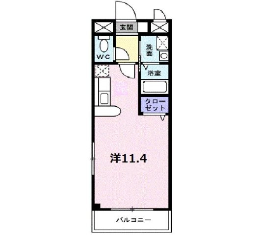 ベルコート西新井の間取り