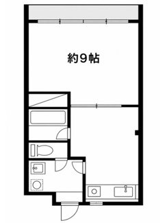 【間取り】 | 塩島マンション | 間取りです。