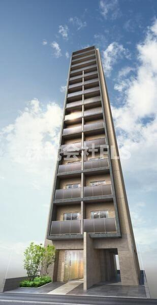 北区王子１丁目の賃貸マンションの外観|外はこのようになっています