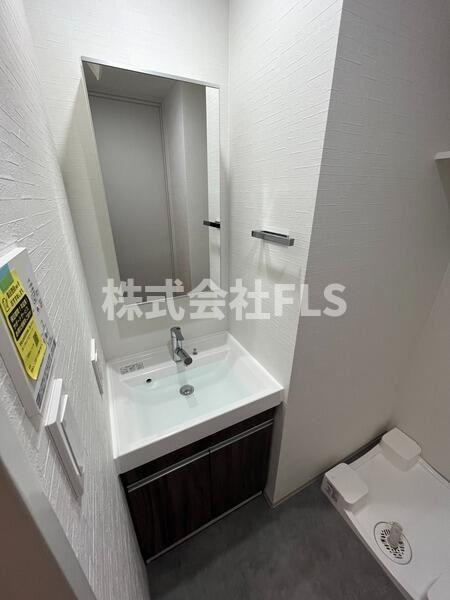 北区王子１丁目の賃貸マンションの洗面所|使いやすい洗面所です