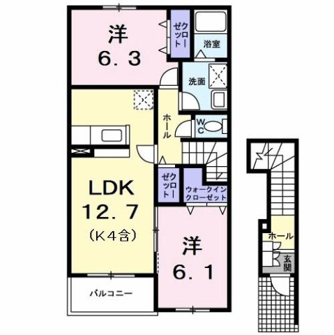 シャルロッテの間取り
