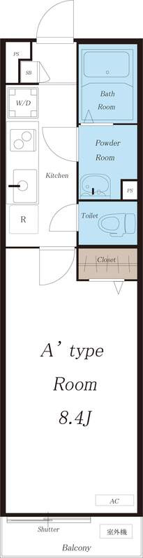 リブリ・湘南海岸の間取り