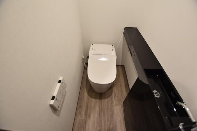 葛飾区立石４丁目の賃貸マンションのトイレ
