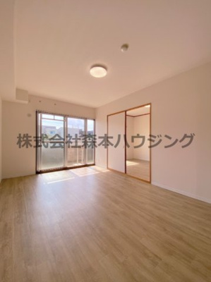 【居間・リビング】 | 　フェルザ住道 | おしゃれなリビングです