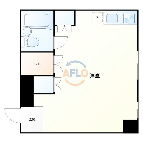 メゾンドール高麗橋　開平小学校区の間取り|メゾンドール高麗橋　間取り