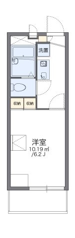 レオパレスおかえりなさいの間取り