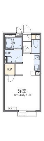 レオパレスサンフラワーの間取り