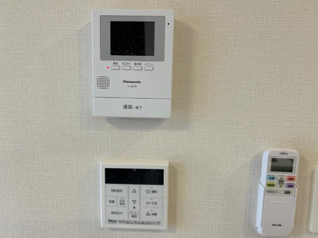 ヴィラ　アズールAの内装|カメラ付インターホン