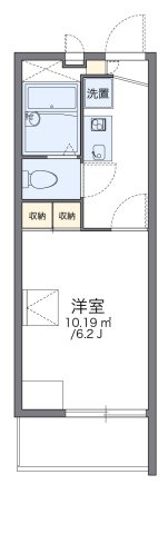 レオパレスプレステージ三津屋の間取り