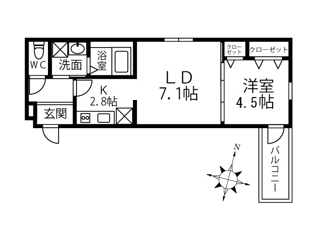 【間取り】 | ソレイユ百舌鳥Ⅲ番館