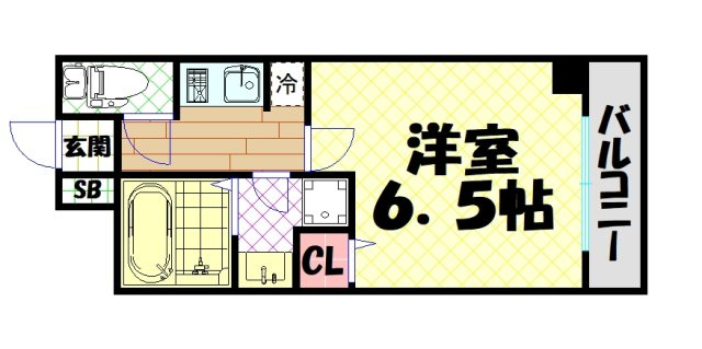 【間取り】 | モンテノーム南堀江