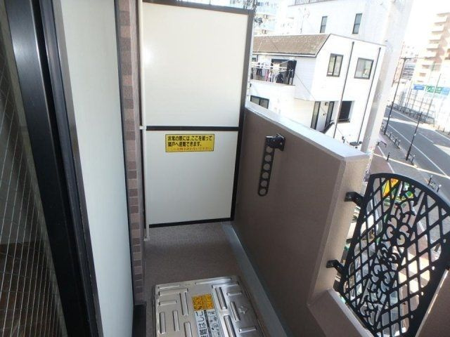 ヴェルト池袋のバルコニー