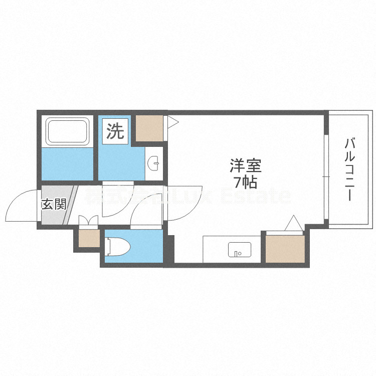 レジデンス本町の間取り