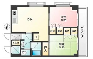 メゾン渡辺の間取り