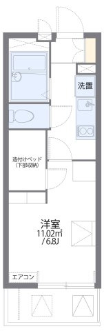 レオパレス東淡路の間取り