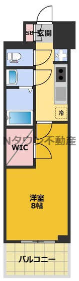 【間取り】 | プレサンス　ジェネ　上前津 | 間取りです。