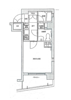 【間取り】 | エクセリア大崎 | 間取りです。