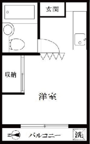 【間取り】 | 本町マンション | ２０２５年７月室リフォーム済みです！