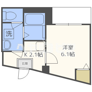 グランエクラ玉出東の間取り