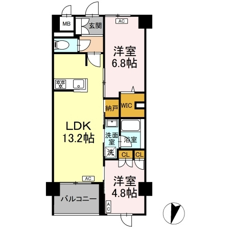 【間取り】 | ロイジェント豊島園