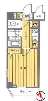 【間取り】 | ガラ・シティ幡ヶ谷