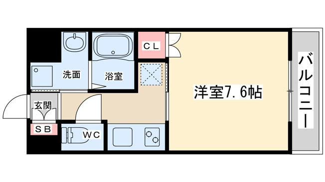 【間取り】 | プレッツア新大阪