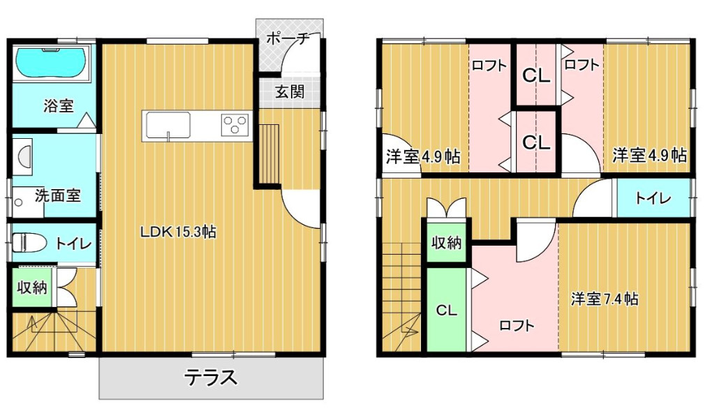 123タウン梅満【キャッシュバック対象物件】の間取り