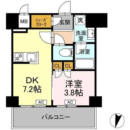 【間取り】 | ロイジェント豊島園
