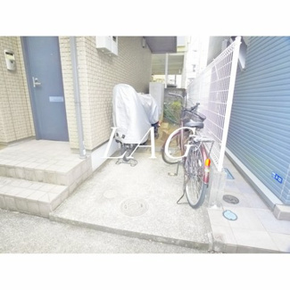 【その他共用部分】 | カーサ・コスモスⅡ | 駐輪場です。
