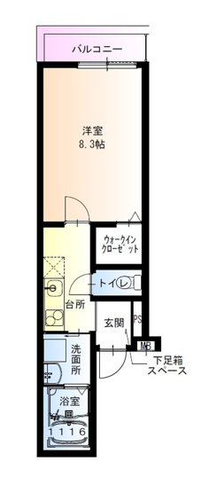 【間取り】 | フジパレス浅香駅西