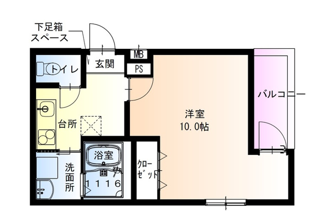 【間取り】 | フジパレス浅香駅西