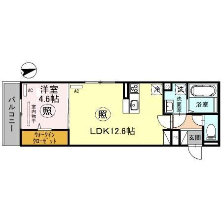 Habitation神戸の間取り