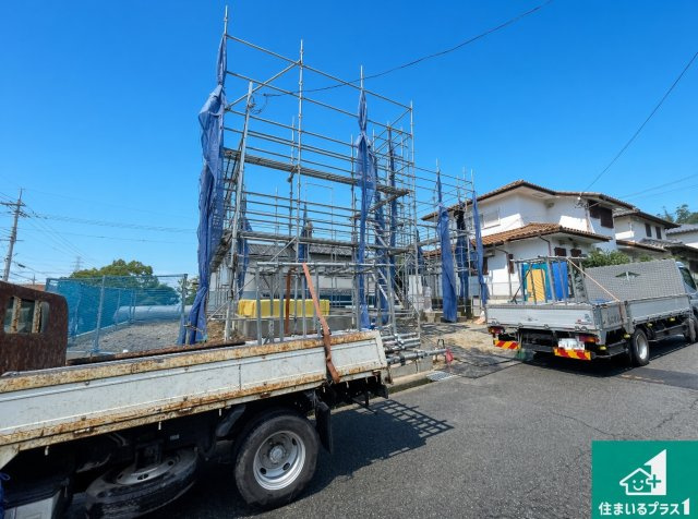 ■宝塚市中山五月台　第4期　新築一戸建ての外観|現在建築中！落ち着いた街並みで新生活を始めることが出来そう！周辺の物件も併せてご紹介させて頂きます！