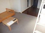 レオパレス中町の居間・リビング|※現在はスノコベット有りません