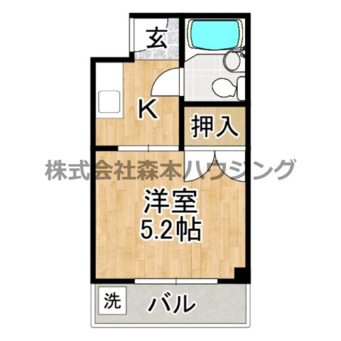【間取り】 | 　プチメゾン堀溝