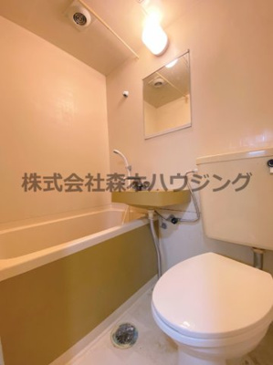 【浴室】 | 　プチメゾン堀溝 | 落ち着いた空間のお風呂です