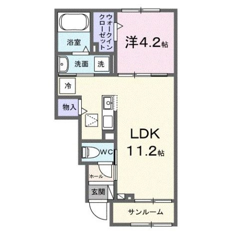 キャンディー・ココの間取り