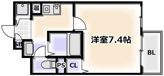 【間取り】 | リアンジェ難波