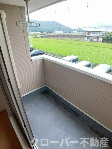 レイクサイドパレスＡのバルコニー