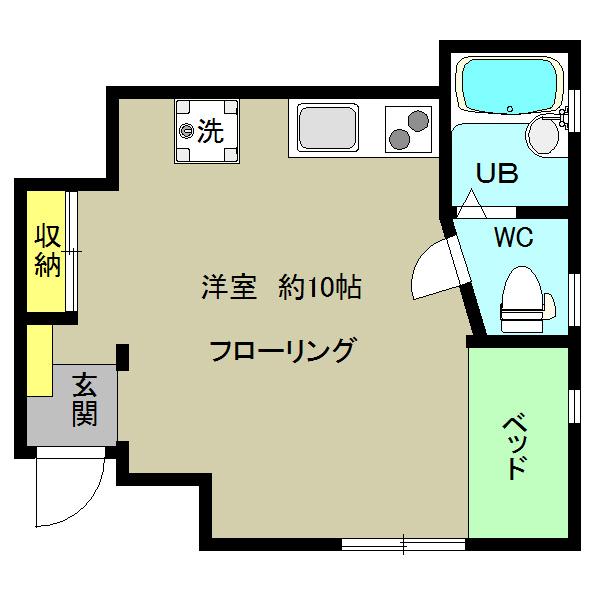 ハウスサガの間取り