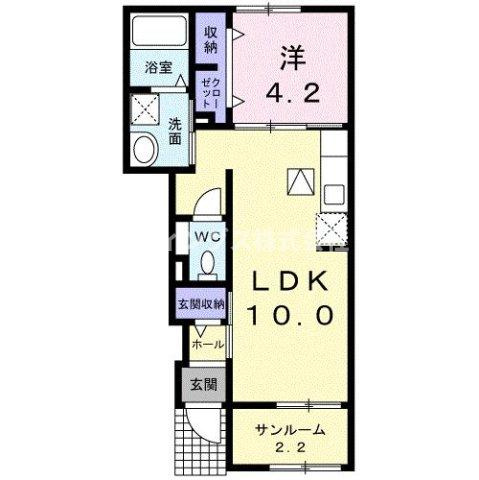 サンリットタウン日高Ⅱの間取り