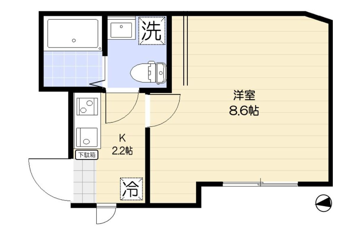 スワンハイム曳舟の間取り