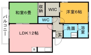 アークアムールⅠ【キャッシュバック対象物件】の間取り|間取り図です