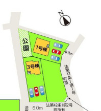 久山町久原7期　1号棟の区画図