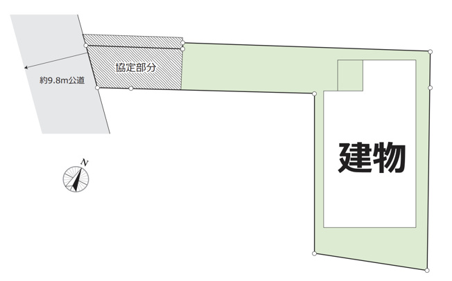 【区画図】 | 川越市的場　中古戸建