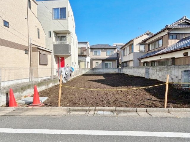 板橋東新町2丁目 全2区画 2区画の区画図|南側約6.0ｍ公道に面する全2区画
現況更地です
是非、現地にて土地のボリュームや陽当たり、周辺環境をご確認ください♪