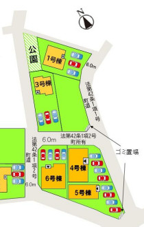 久山町久原7期　3号棟の区画図