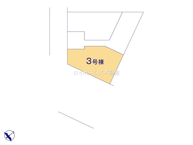 【区画図】 | 江南市宮後町王塚32『仲介料無料』新築戸建て | 3号棟