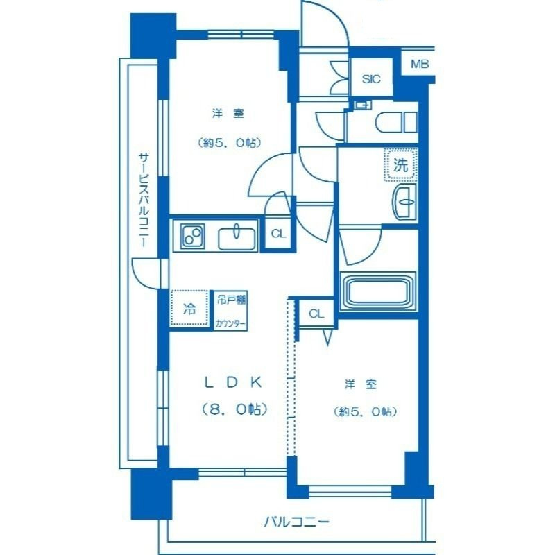 エステムプラザ池袋　ザ・ヴィンテージの間取り|間取りです。